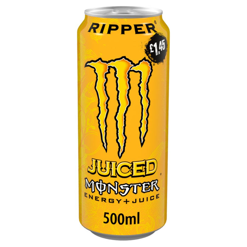 Monster Ripper Juiced  Energy Drink 12 x 500ml