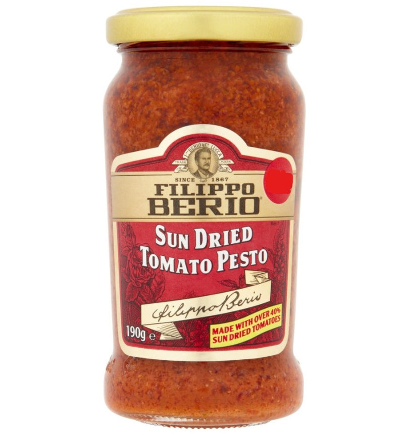 Filippo Berio Sun Dried Tomato Pesto 6 *190g