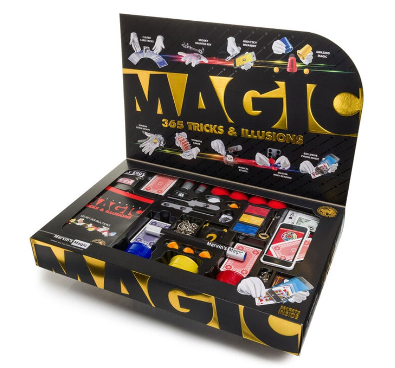 Marvins Magic Ultimate Set 365 Tricks Illusions Kids Gift Set