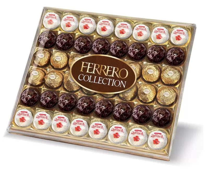 Assortiment de chocolats FERRERO COLLECTION : Boîte 48 pièces - 518g à Prix  Carrefour