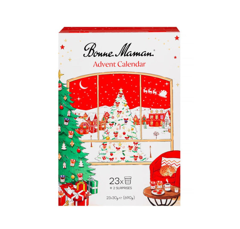 Bonne Maman Advent Calendar 2021, 23 x 30g - Arrive before Christmas