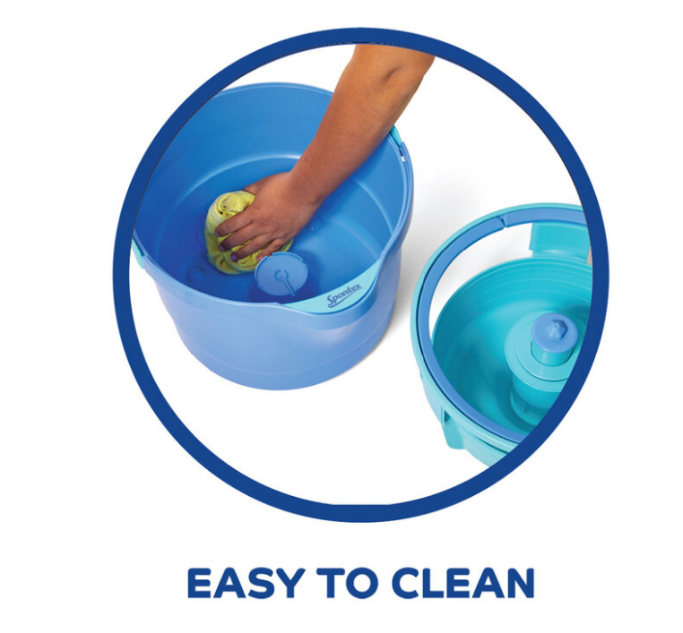 Spontex Aqua Revolution System Hard Mop and Bucket System