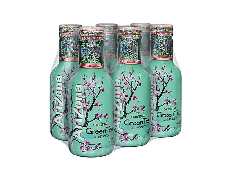 Arizona Original Green Tea with Honey 500 ml (Pack of 6)