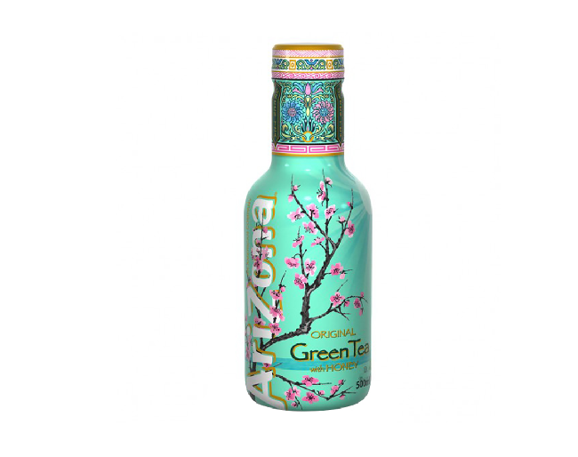 Arizona Original Green Tea with Honey 500 ml (Pack of 6)