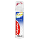 Colgate Total Whitening Toothpaste Pump Pack of 6 x 100ml