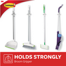 Command Broom & Mop Grippers, Pack of 4