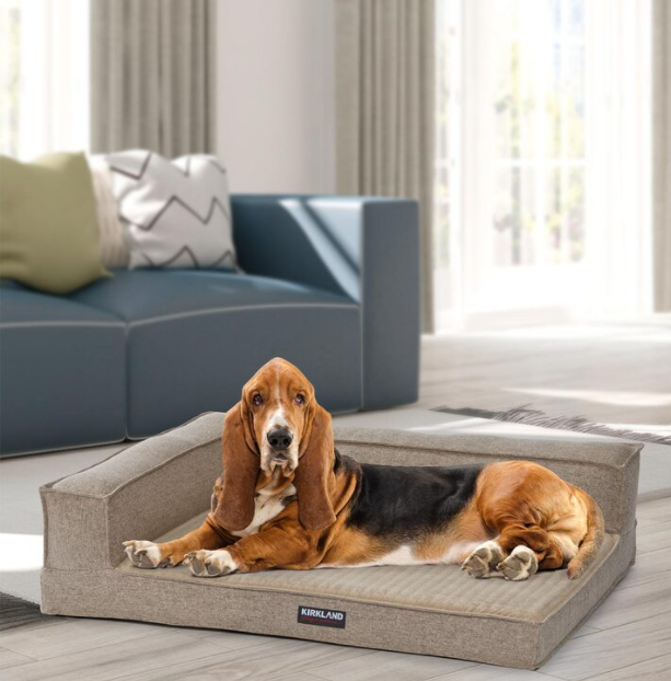 Kirkland Signature Medium Bolster Bed in Six Designs, 28"x 36"x 9"