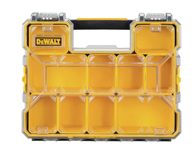 DEWALT Pro Organisers Deep Box water resistance with 10 x removable cups