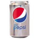 Pepsi Diet Cola Can Soft Drink, 24 x 330ml