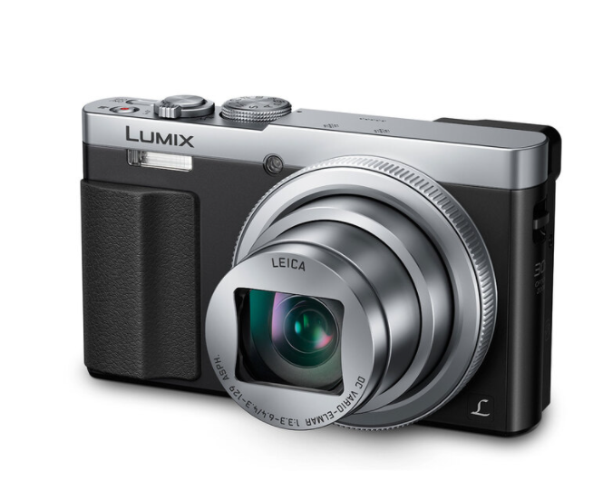 Panasonic Lumix Digital Compact DMC-TZ70EB-S Camera Free Case and Extra Battery