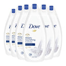 Dove Deeply Nourishing Bodywash, 6 x 450ml