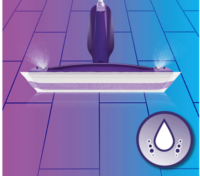 Flash Powermop Starter Kit - 1 Power Mop + 1.75L Solution + 42 Pads+ 4 Batteries