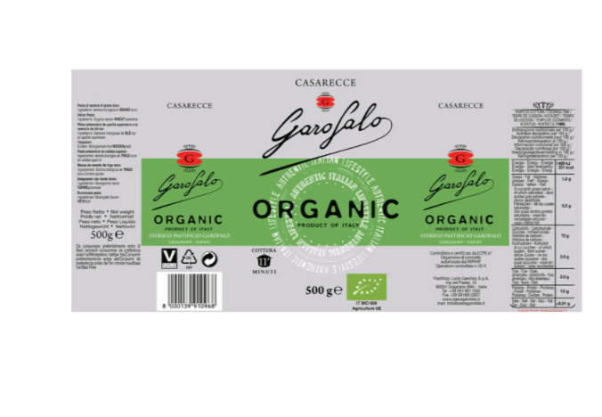 Garofalo Organic Pasta Variety Pack, 6 x 500g