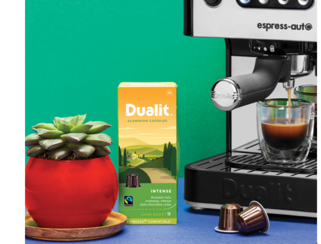 Dualit Intense Aluminium Nespresso Compatible Coffee Pods (1 x 100)