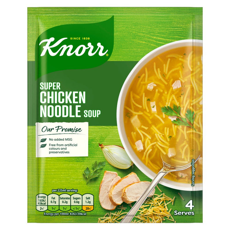 Knorr Super Chicken Noodle Soup 51gram x Pack 12