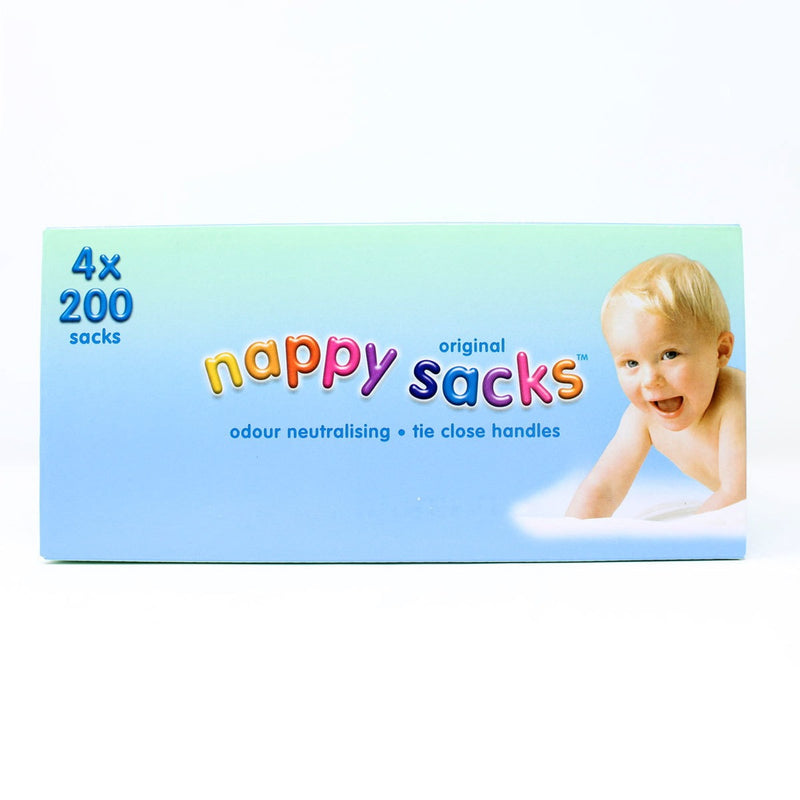 Original Nappy Sacks, 4 x 200 Pack