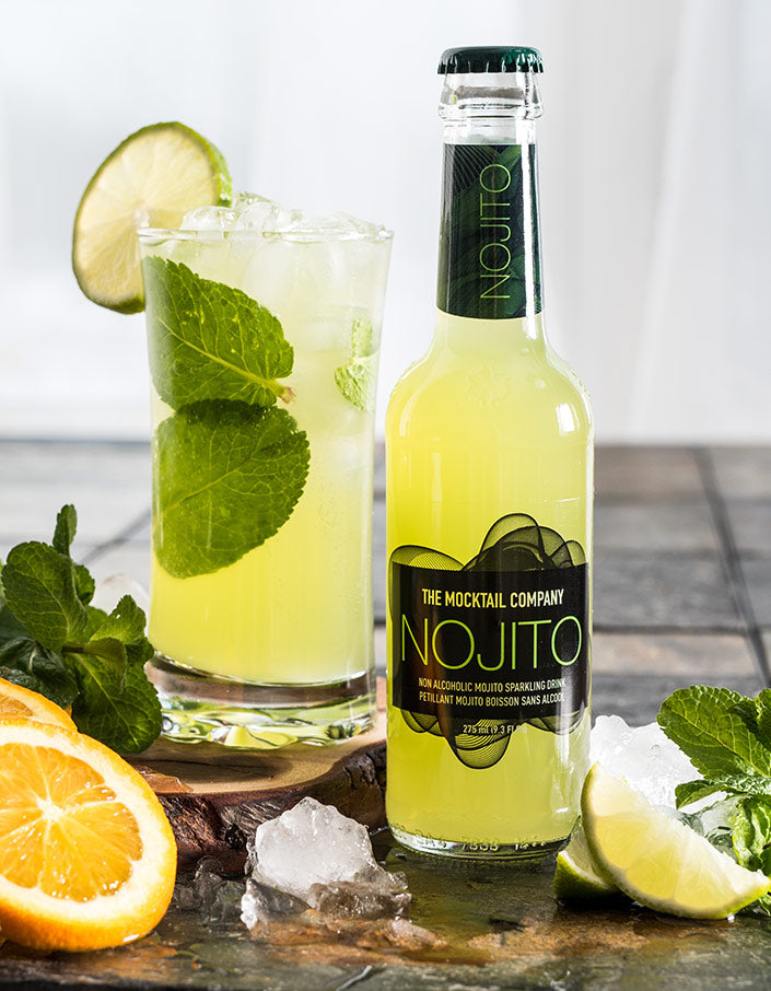The Mocktail Company NOJITO 12 X 275ml Bottles | Non-Alcoholic