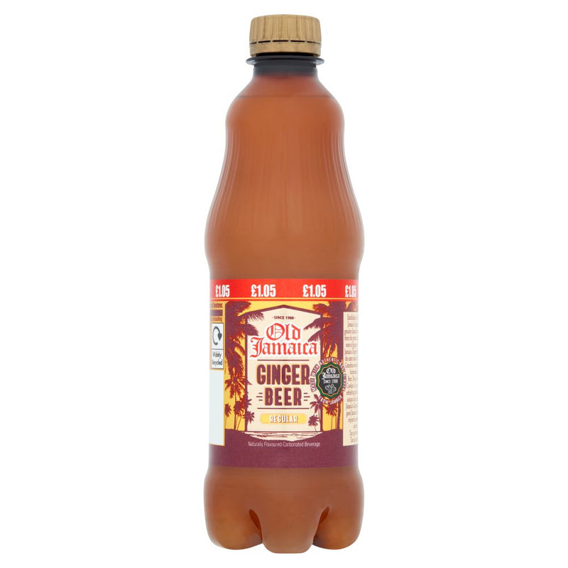 Old Jamaica Ginger Beer 500 ml (Pack of 12 x 500 ml)