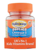 HalibOrange Softies Omega 3 & Multivitamins, 3 x 30 Count
