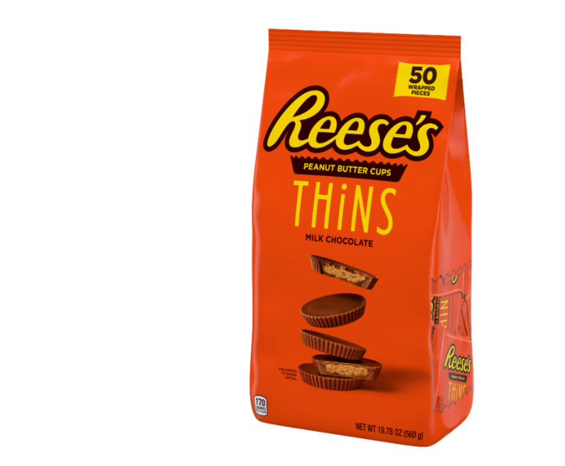 Reese's Peanut Butter Thins Milk Chocolate, 560g