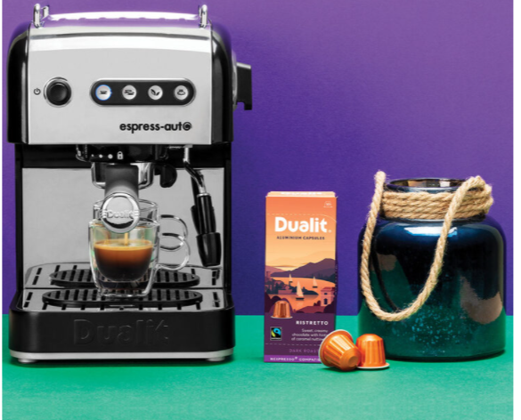 Dualit Ristretto Aluminium Nespresso Compatible Coffee Pods -100 Servings