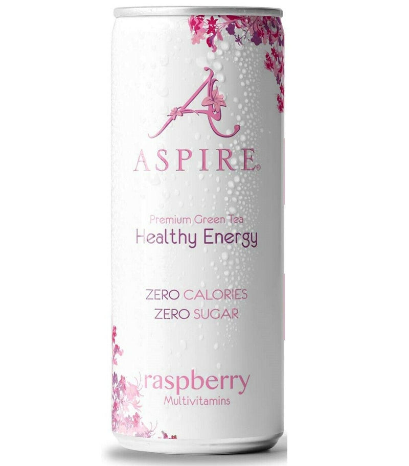 Aspire Mango Lemonade and Raspberry Mixed Pack of 12x330ml