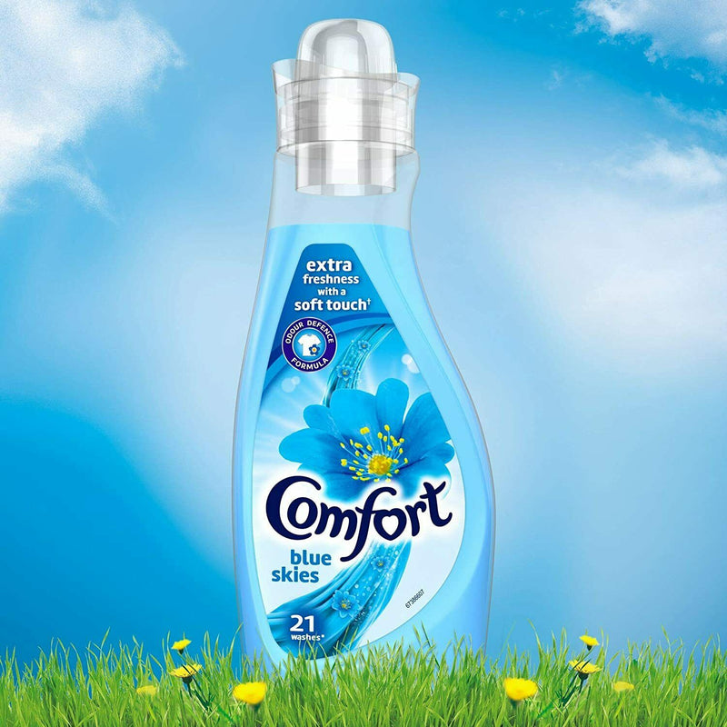 Comfort Blue Skies Concentrated Fabric Conditioner Pack of 8 x 750ml