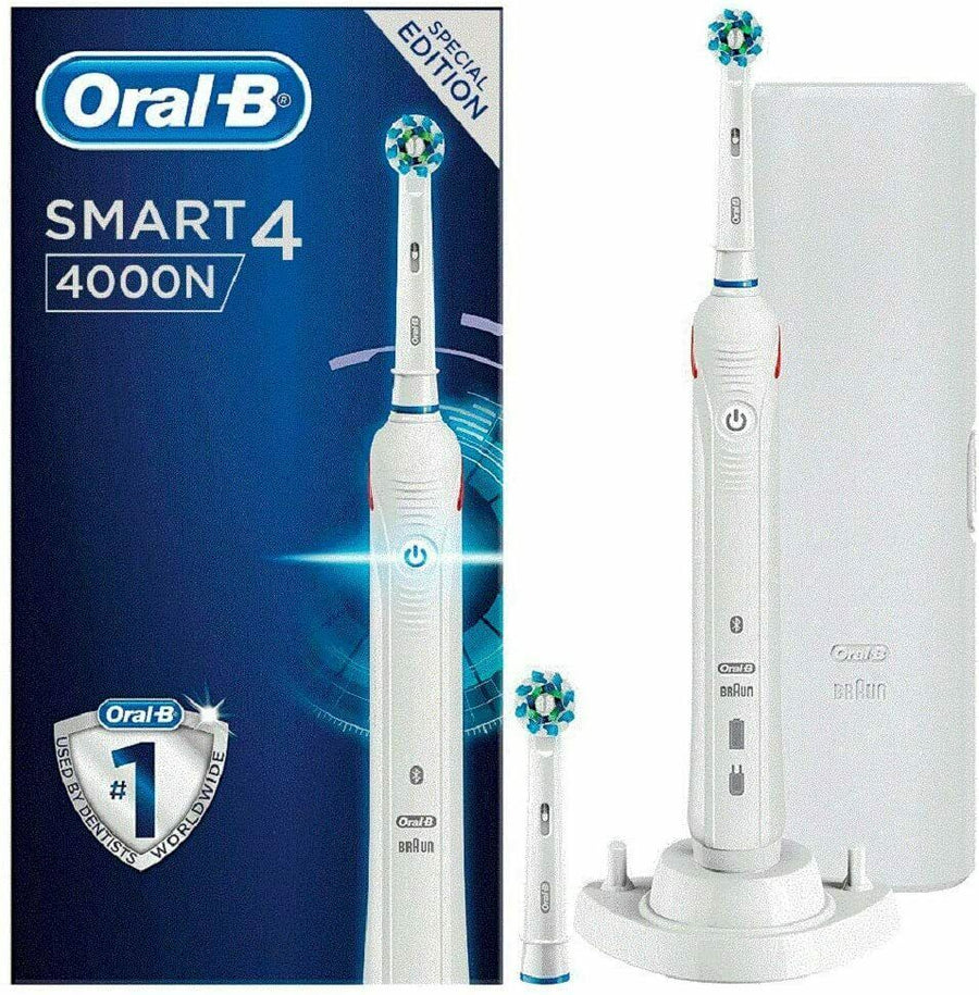 BRAUN Oral−B SMART4 4000 Oral-B Smart 4 4000N CrossAction Electric Toothbrush By Braun