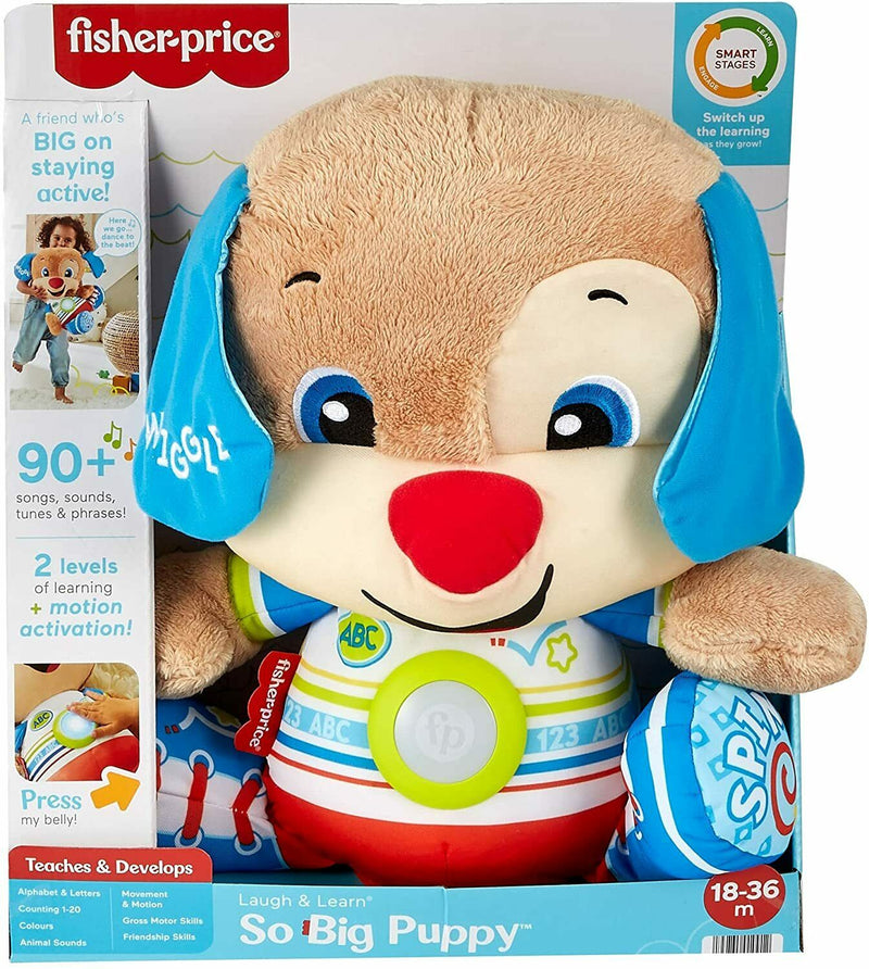 Fisher-Price Laugh & Learn So Big Puppy Activity Toy (18 Months+)