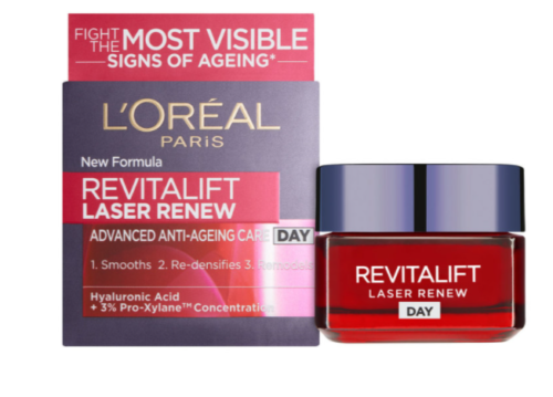 L'Oreal Revitalift Laser Renew Day Cream, 2 x 50ml