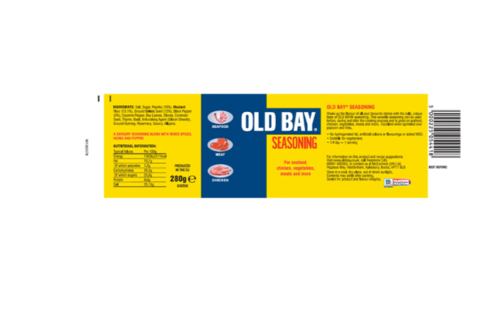 Schwartz Old Bay Seasoning, 280g