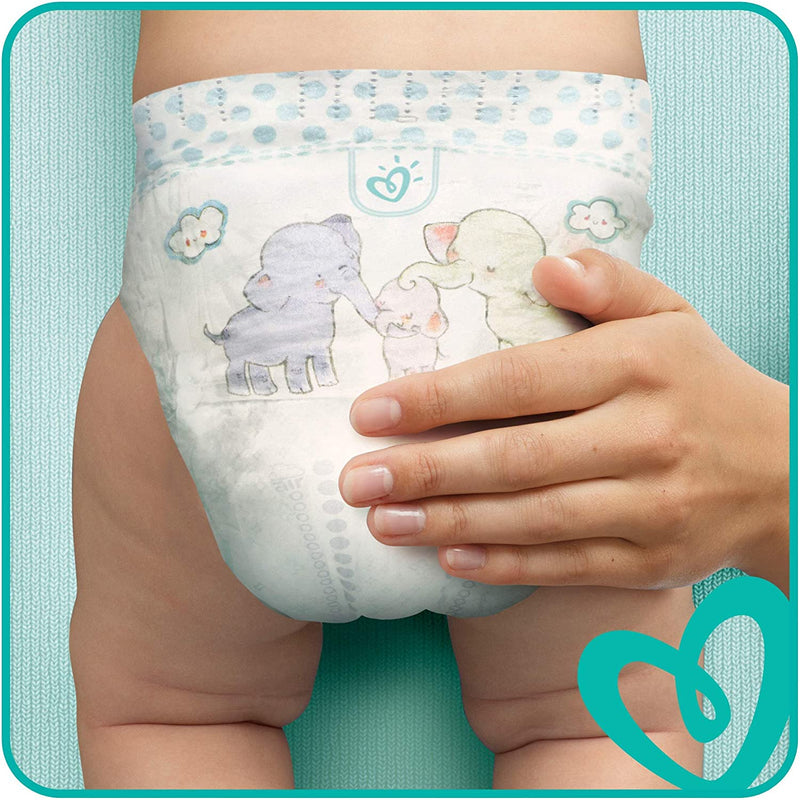 Pampers Size 8 Baby Dry Nappies 52 Count Jumbo Pack - (17kg+)