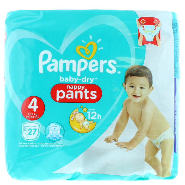 Pampers Couches culottes taille 6 : 15+Kg Baby Dry Pants 