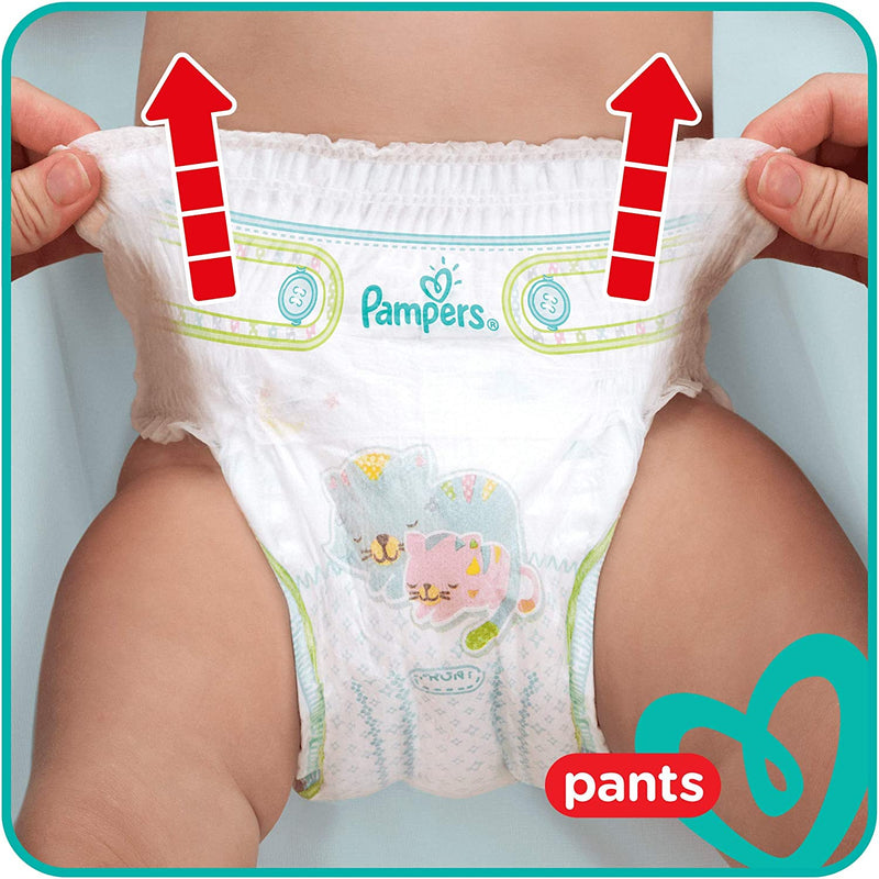 Pampers Size 4+ Baby Dry Nappy Pants 35 Count Pack - (9kg - 15kg)