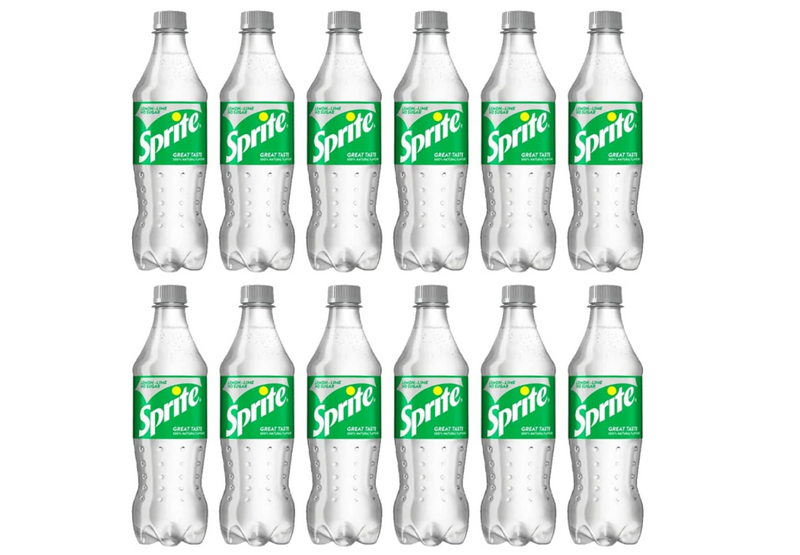 Sprite No Sugar Sparkling Lemon-Lime Low Calorie Soft Drink 12 x 500ml