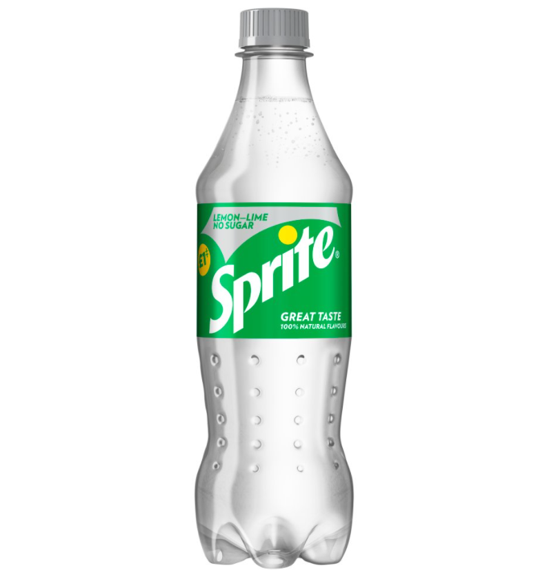 Sprite No Sugar Sparkling Lemon-Lime Low Calorie Soft Drink 12 x 500ml